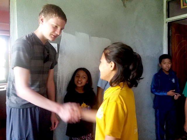 volunteer Nepal Kathmandu Charles Knotts