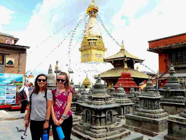 Volunteer nepal kathmandu Main Square