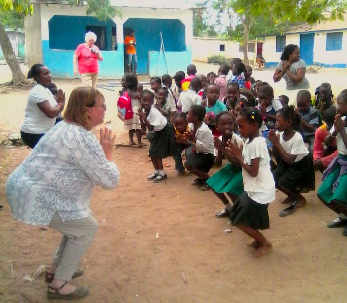 Yoga Lessons Volunteer Ghana