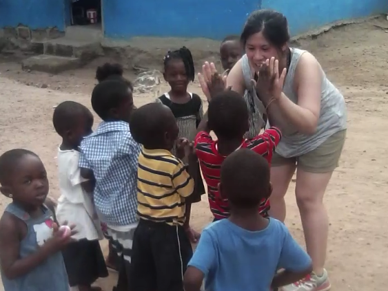 Volunteer in Ghana Kasoa Review Collen Trihn at the Orphanage